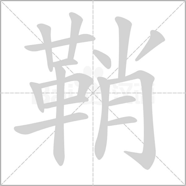 笔顺动画